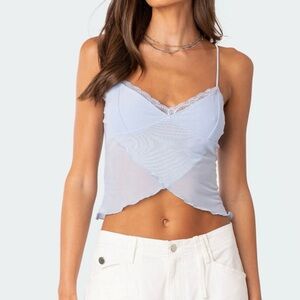 Edikted light blue top size S